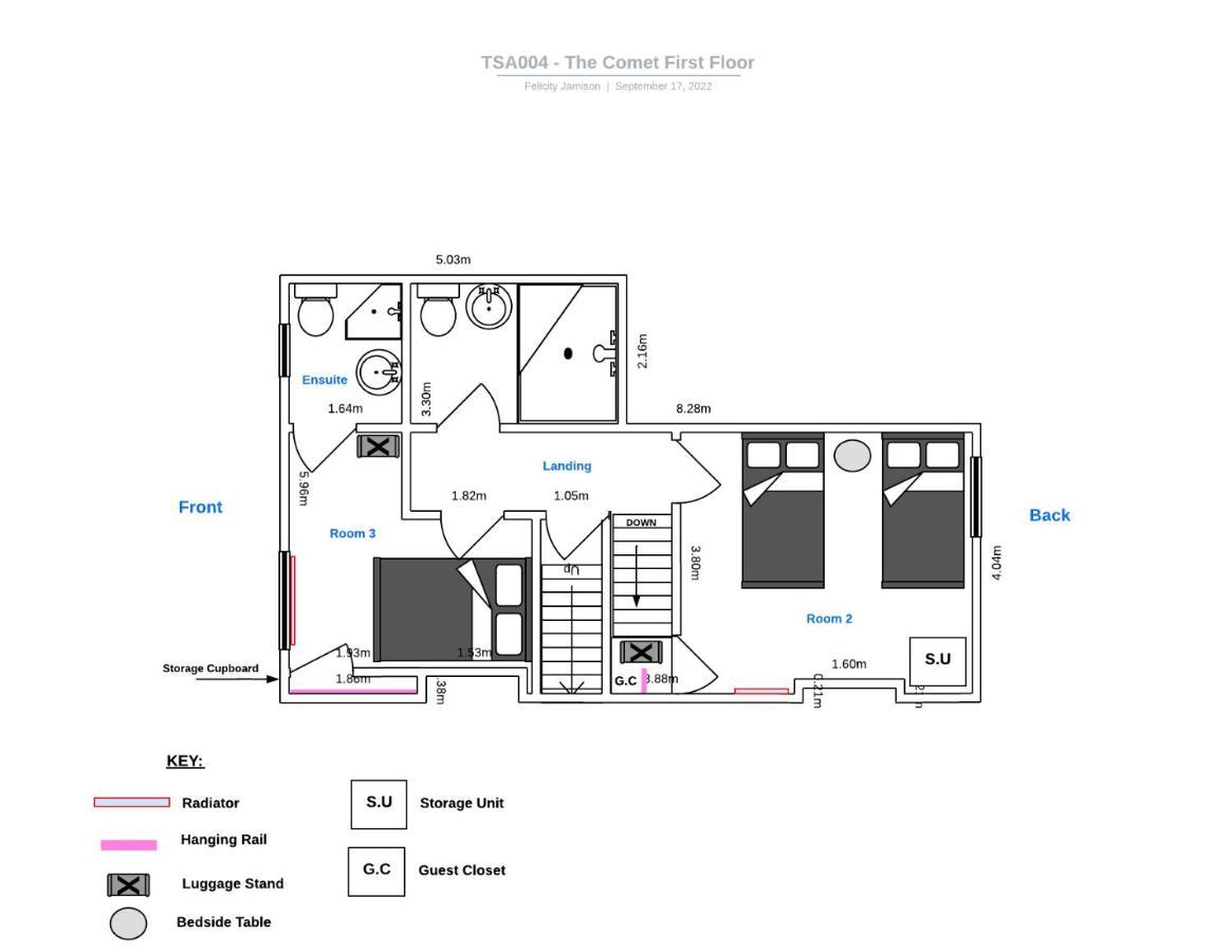 The Comet - 5 Separate Beds & 3 Bathrooms Burton-upon-Trent Eksteriør bilde