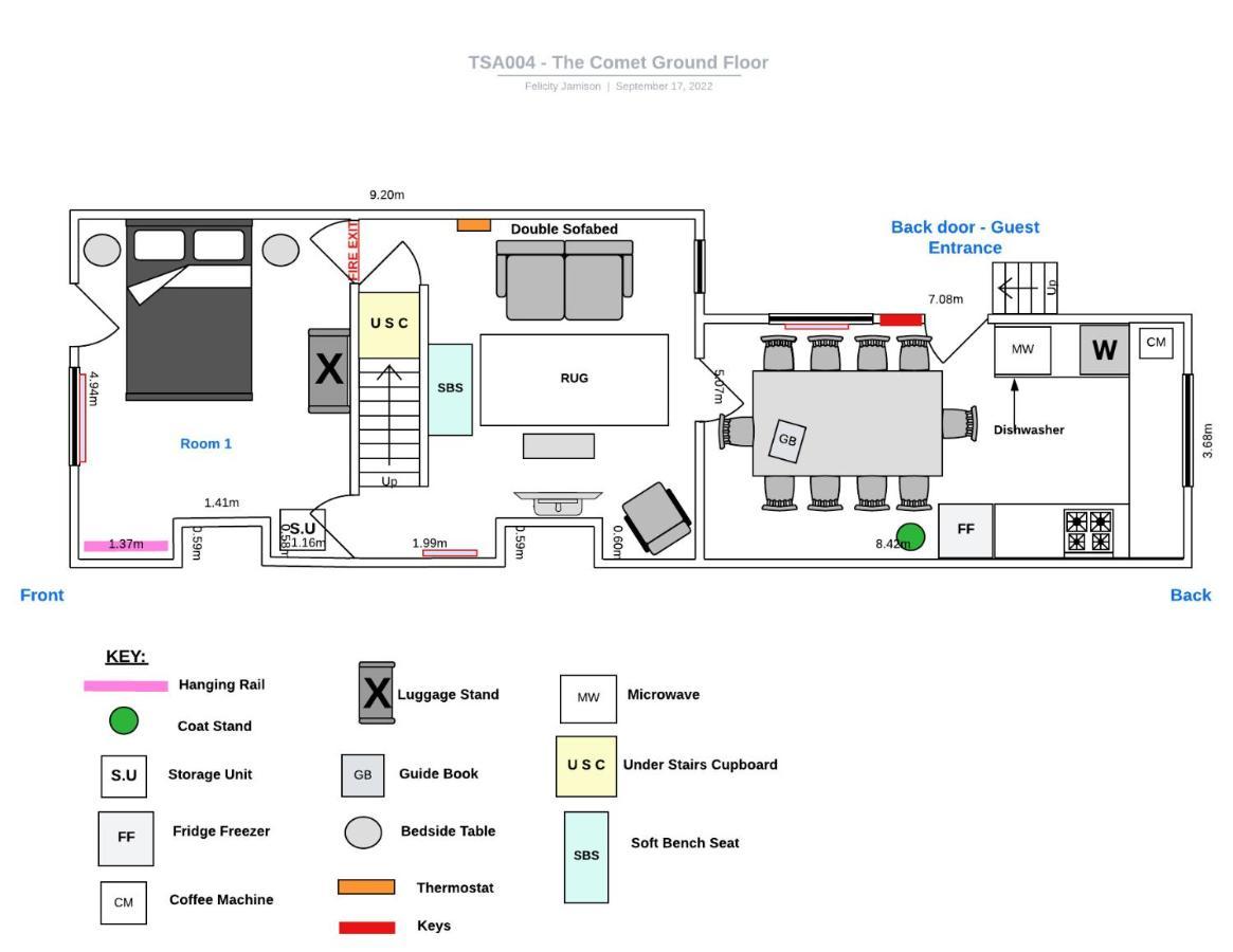 The Comet - 5 Separate Beds & 3 Bathrooms Burton-upon-Trent Eksteriør bilde